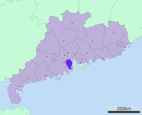 Xiangshan County, Guangdong